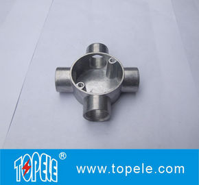 TOPELE BS4568 / BS31    4 Way Terminal Electrical Aluminum Junction Box, Channel Inspection Tee Box