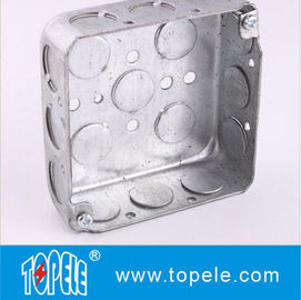 TOPELE 52151 / 52161 / 52171 Galvanized Steel Square Electrical Outlet Box