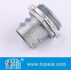 Electric Cable Wiring Flexible Conduit And Fittings / Screw in Zinc connector