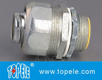 Flexible Conduit And Fittings , Straight Malleable Iron Liquid Tight Connector