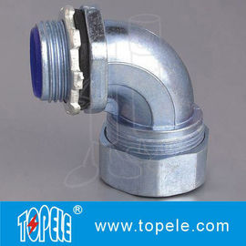 Liquid - Tight Flexible Conduit And Fittings Steel Connector 90 Degree Angle