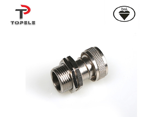 Flexible Conduit And Fittings Nickel Plated Brass Adapter 20mm 25mm