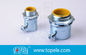 Steel Die Cast Zinc Plated EMT Conduit And Fittings / Insulated Connector