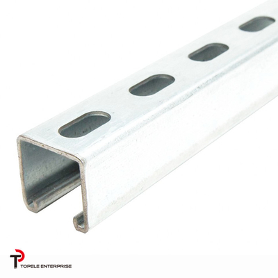 Strut Slotted Galvanized Support System U Shaped Channel  41X 41MM